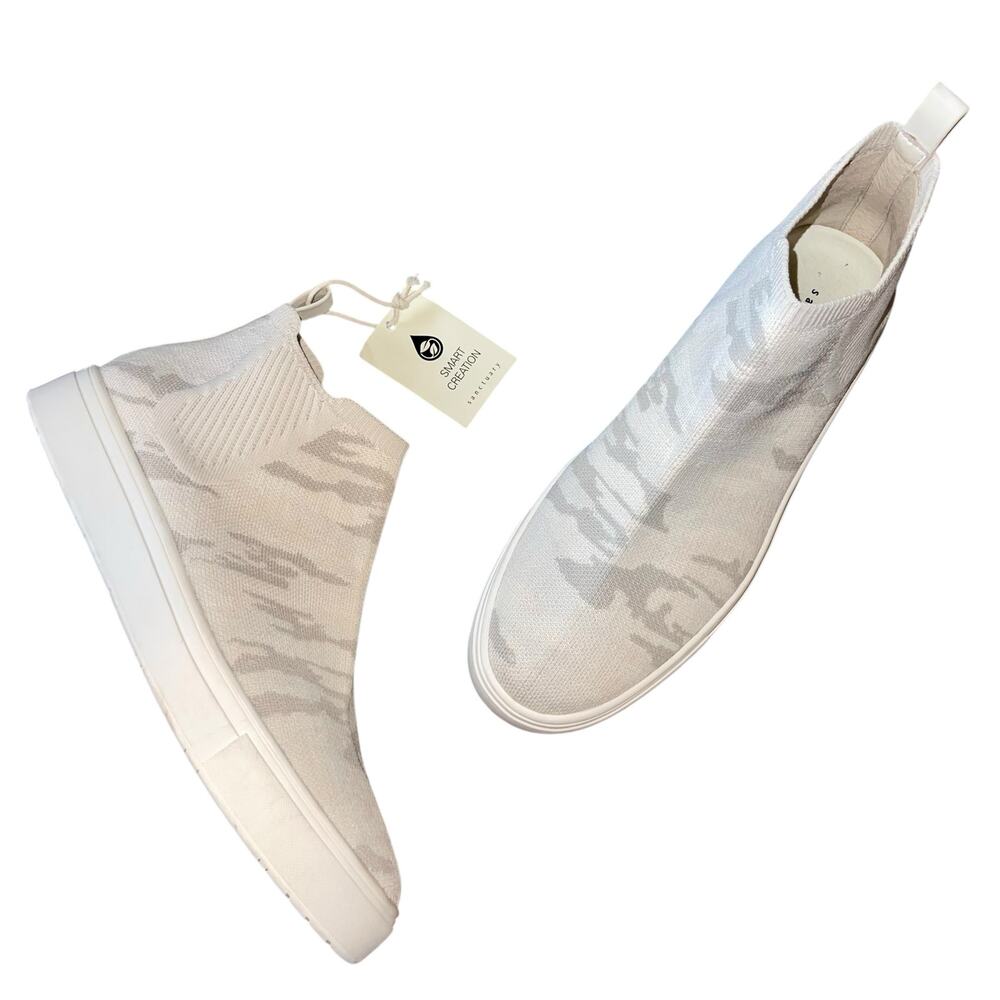 Platform Sneakers High Top Chelsea Camo
